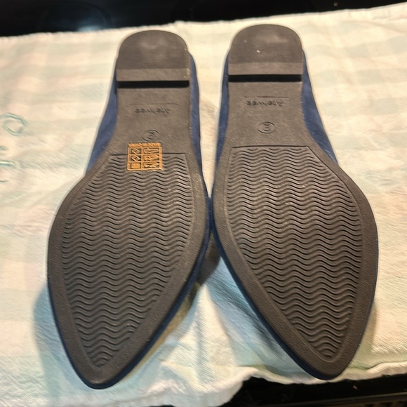 Navy Blue Flats Size 9 Ataiwee Brand NWOT - Picture 6 of 7
